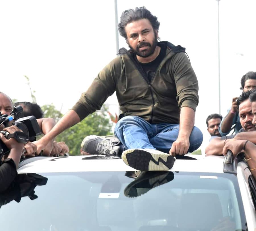 Flash: Police case on Pawan Kalyan