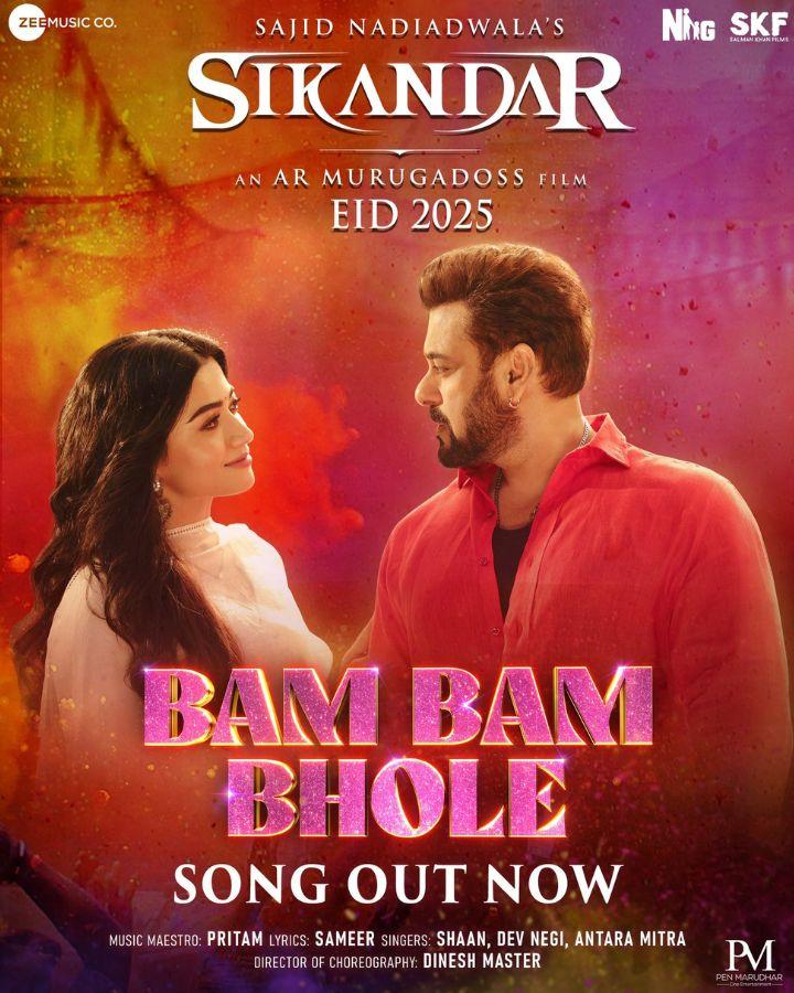 A Vibrant Holi Song From Sikandar