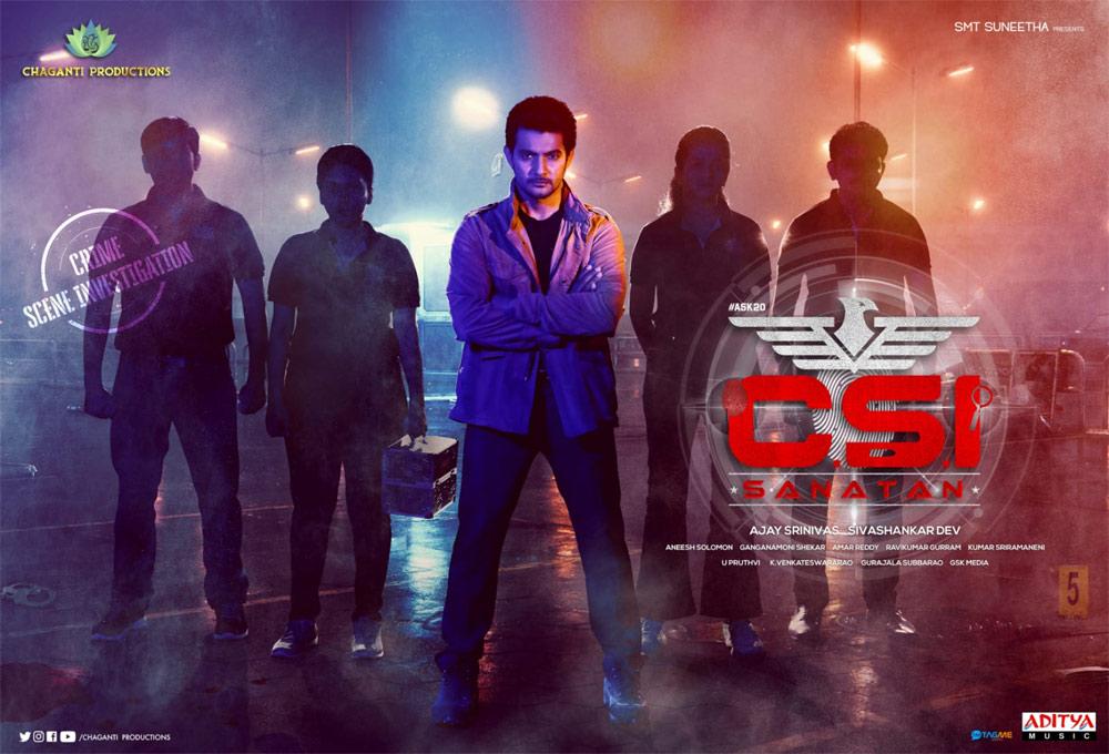 Aadi's CSI Sanathan first look intriguing