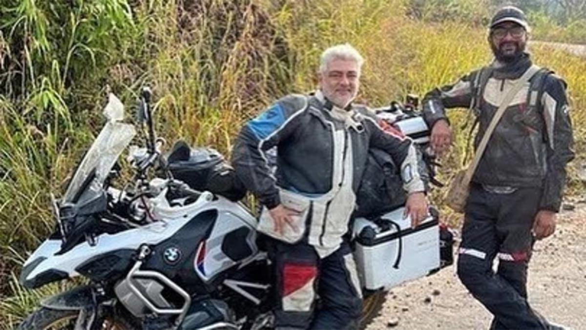 Ajith gifts a costly bike to a racer