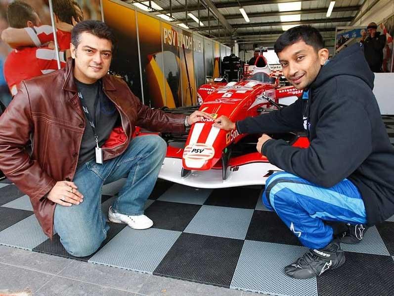Narain Karthikeyan On Board Ajith Kumar Racing Team