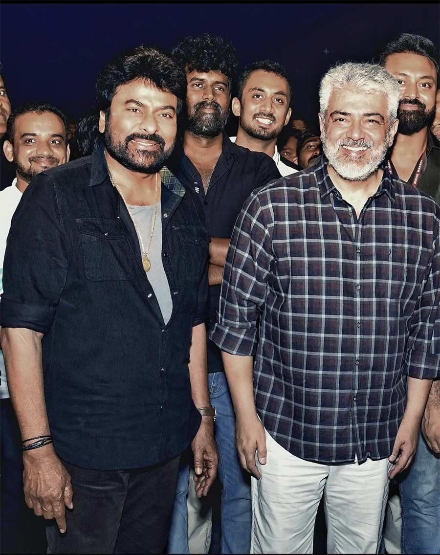 Ajith makes surprise entry into Vishwambhara