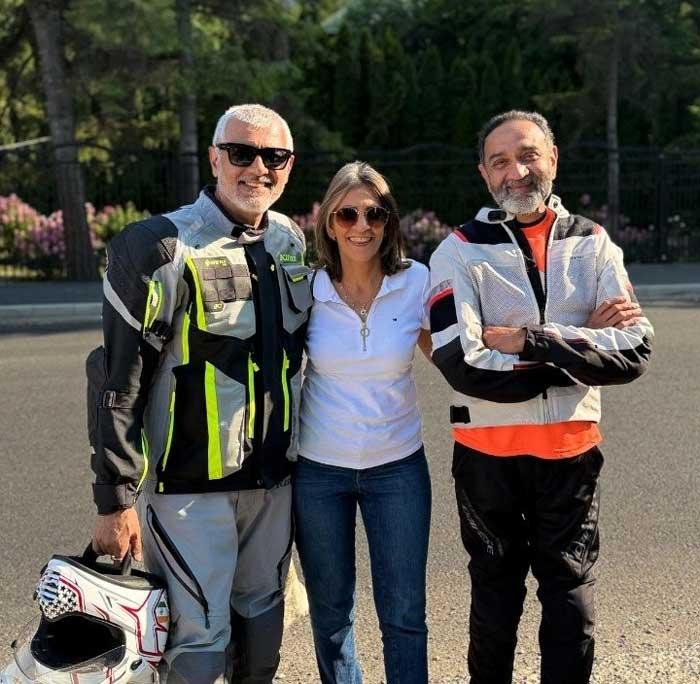 Ajith Kumar Embarks Motorcycle Tour