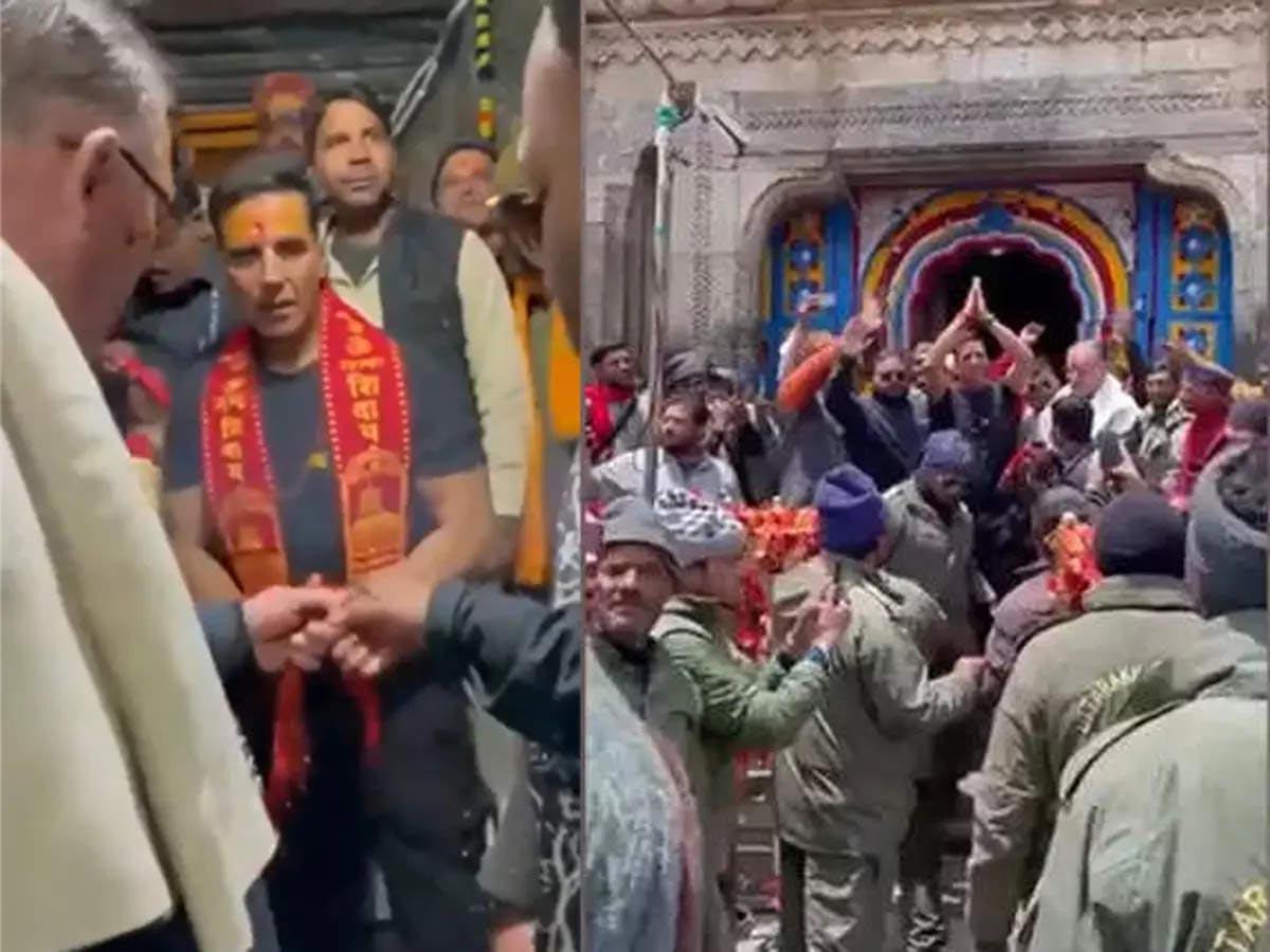 Akshay Kumar visits Kedarnath