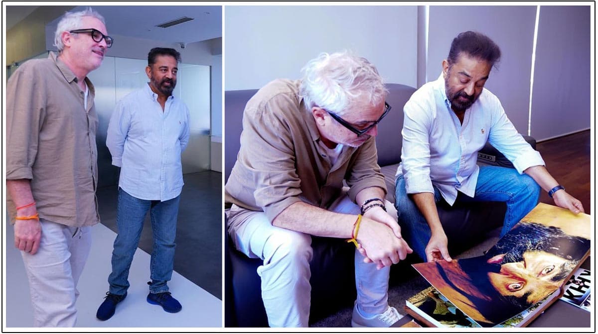 Kamal Haasan Meets Mexican Filmmaker Alfonso Cuarón