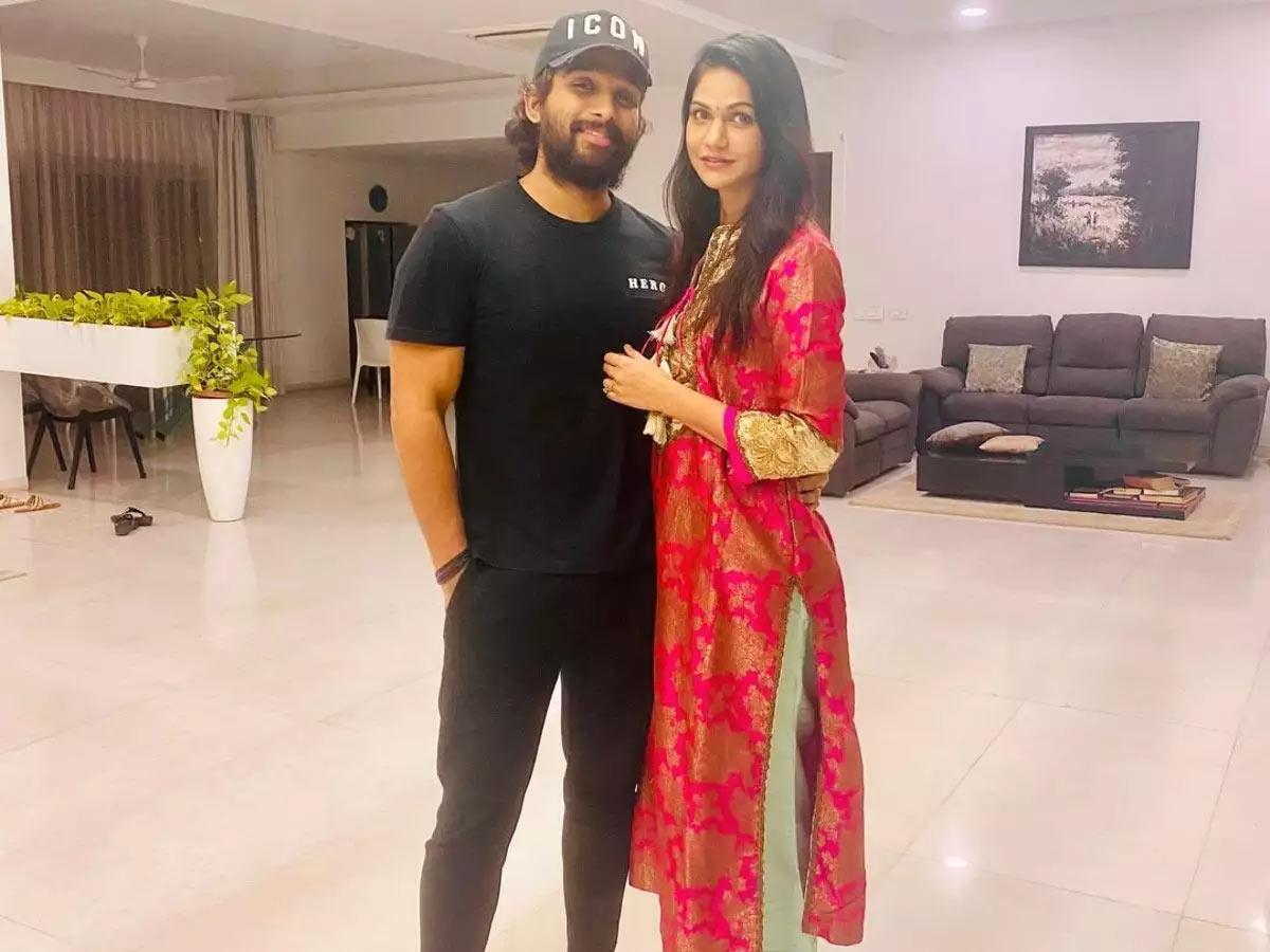 Allu Arjun's wife reveals the secret long drive