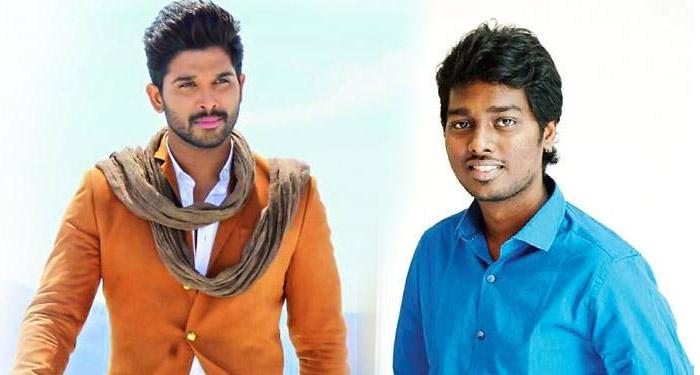 Allu Arjun With Hat Trick Director