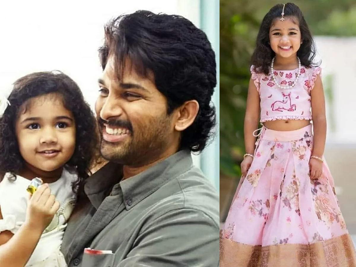 Allu Arjun's daughter readies for a sensation