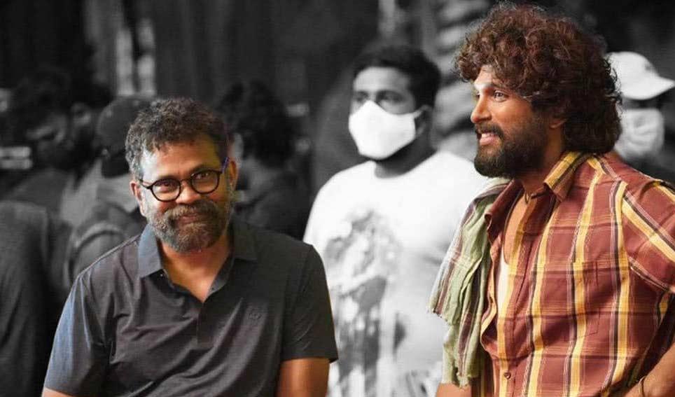 Allu Arjun dancing in Pushpa The Rule