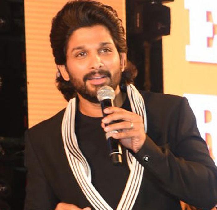 Allu Arjun Speech a Counter to Chiru Speech?
