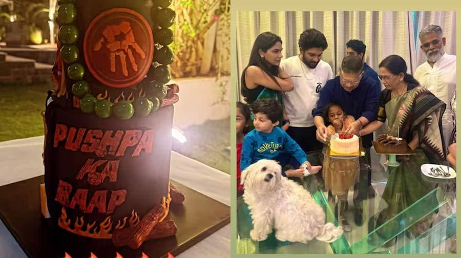 Allu Arjun celebrates Pushpa Ka Baap B-Day