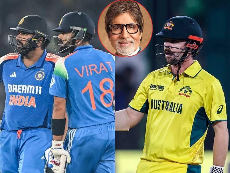 Amitabh gets superstitious during Ind vs Aus match