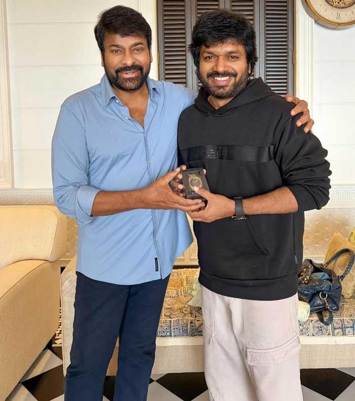Chiranjeevi delights Anil Ravipudi on B-Day