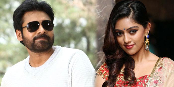 Pawan's Sweet Act on Anu Emmanuel!