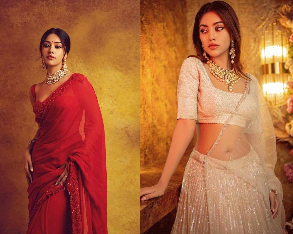 Anu Emmanuel turns gorgeous in orange
