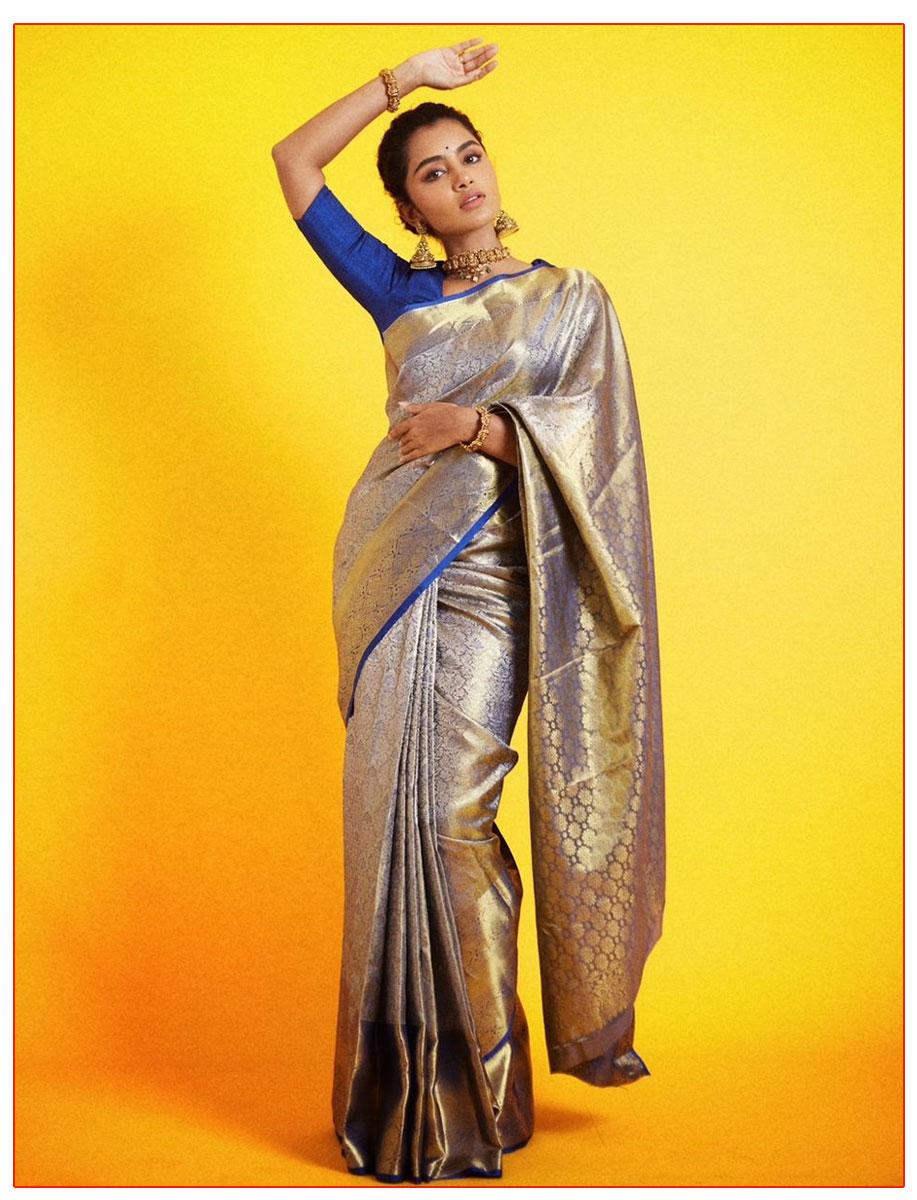 Anupama Parameswaran Stuns In Traditional Attire
