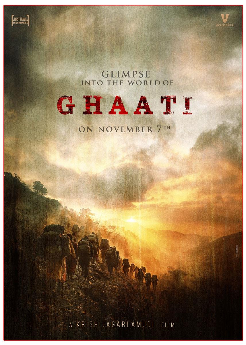Anushka Shetty Ghaati Glimpse Unveils On November 7th
