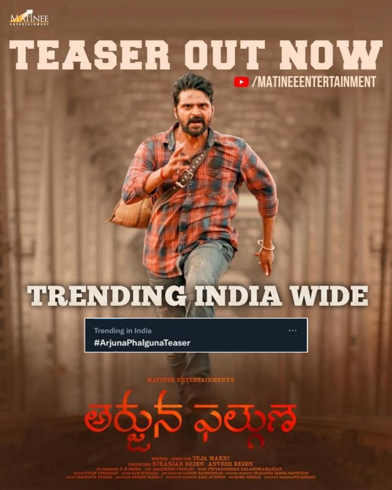 Arjuna Phalguna teaser interests with intense action elements