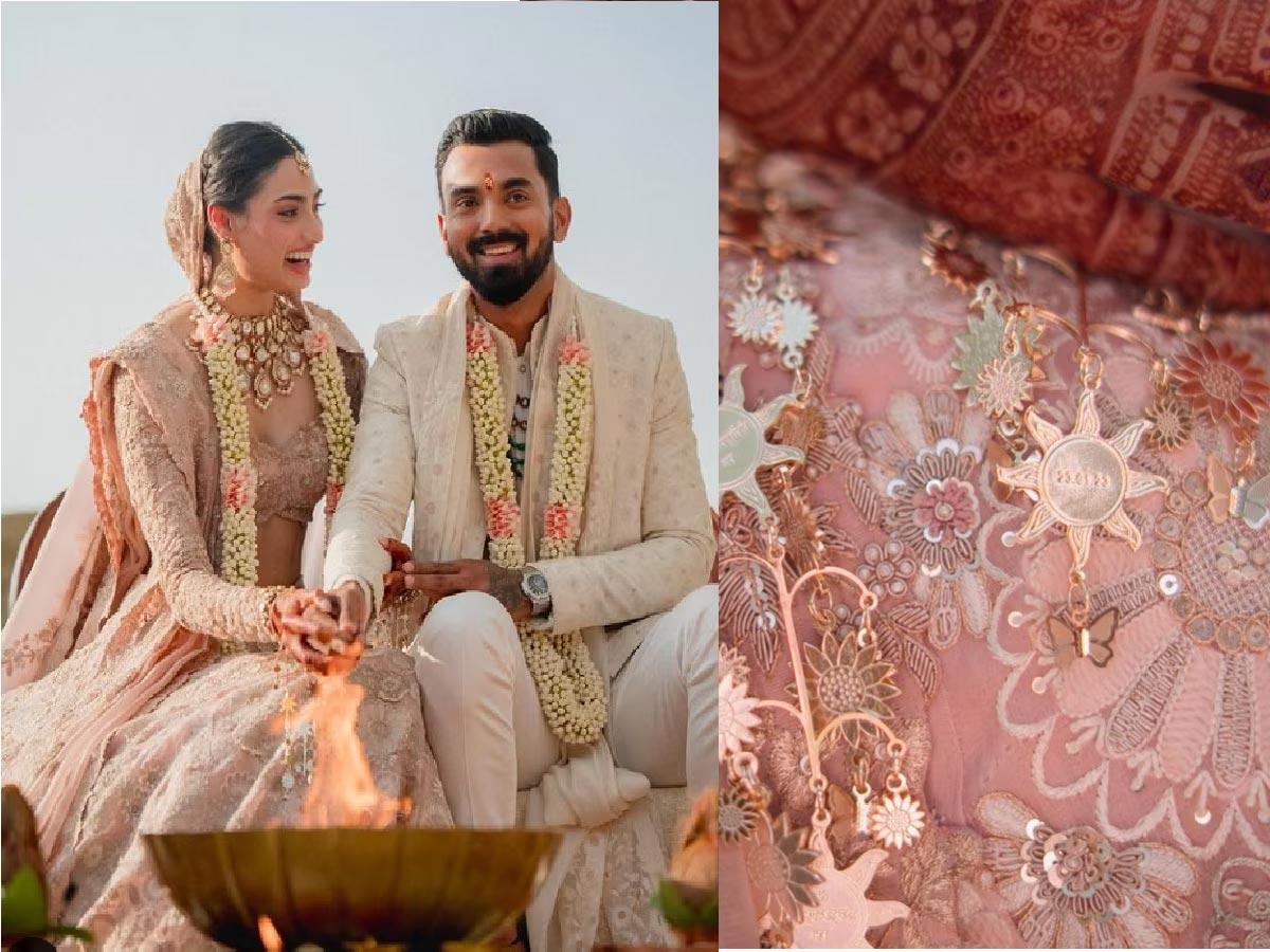 Athiya Shetty-KL.Rahul exchange wedding vows
