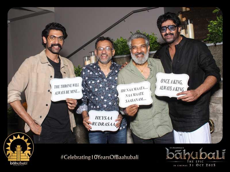 Baahubali Team Nostalgic Reunion To Celebrate Decade Of Its Release
