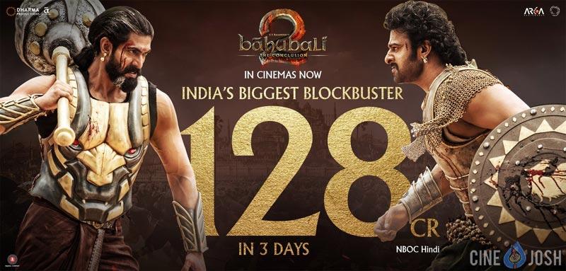 Baahubali 2 Hindi Grand Weekend Total!