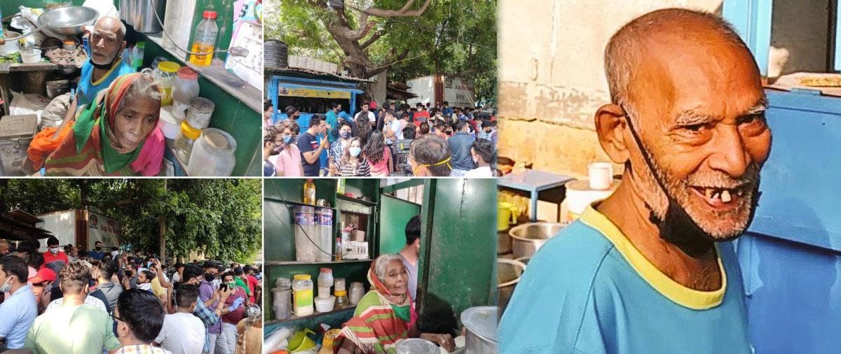 Power Of Social Media: Baba Ka Dhaba Becomes Popular