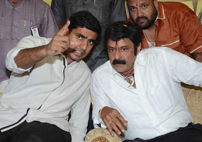Naidu Satires on Balayya & Lokesh?