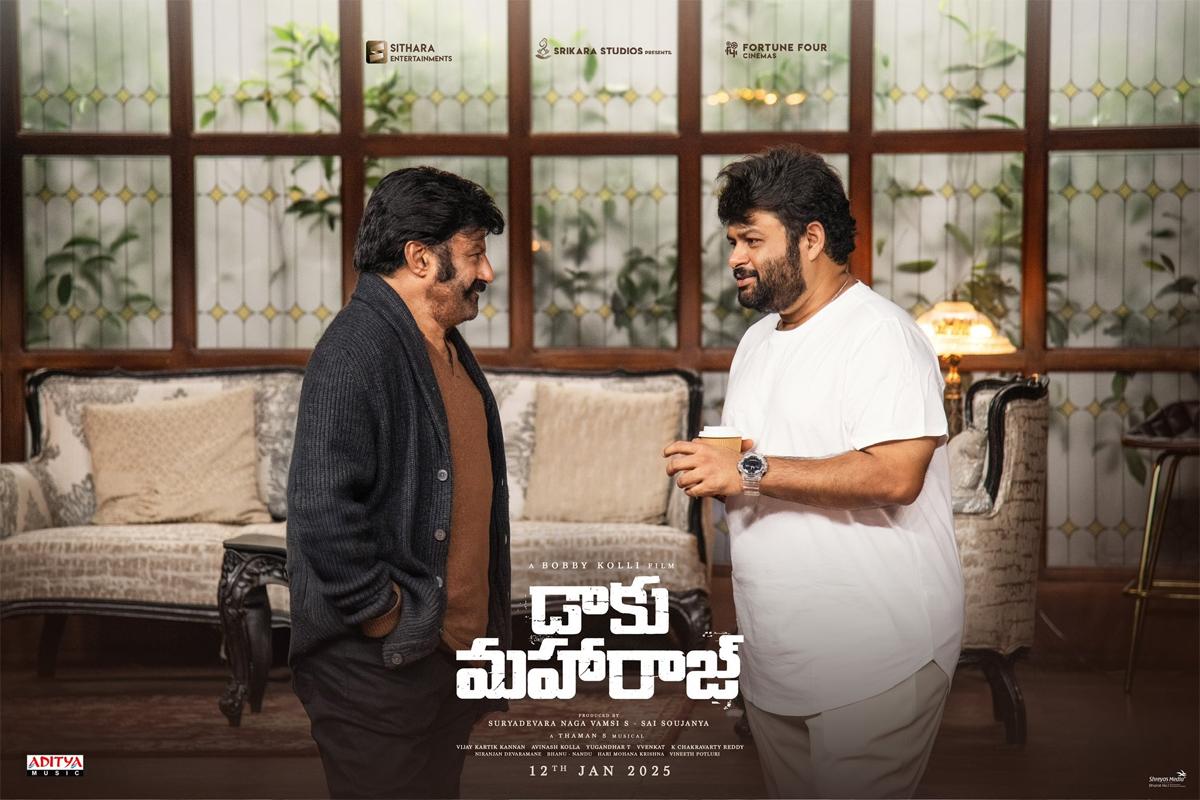 Balakrishna wraps dubbing for Daaku Maharaaj