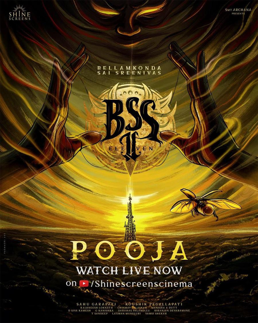 Bellamkonda Sreenivas new film launched today in style
