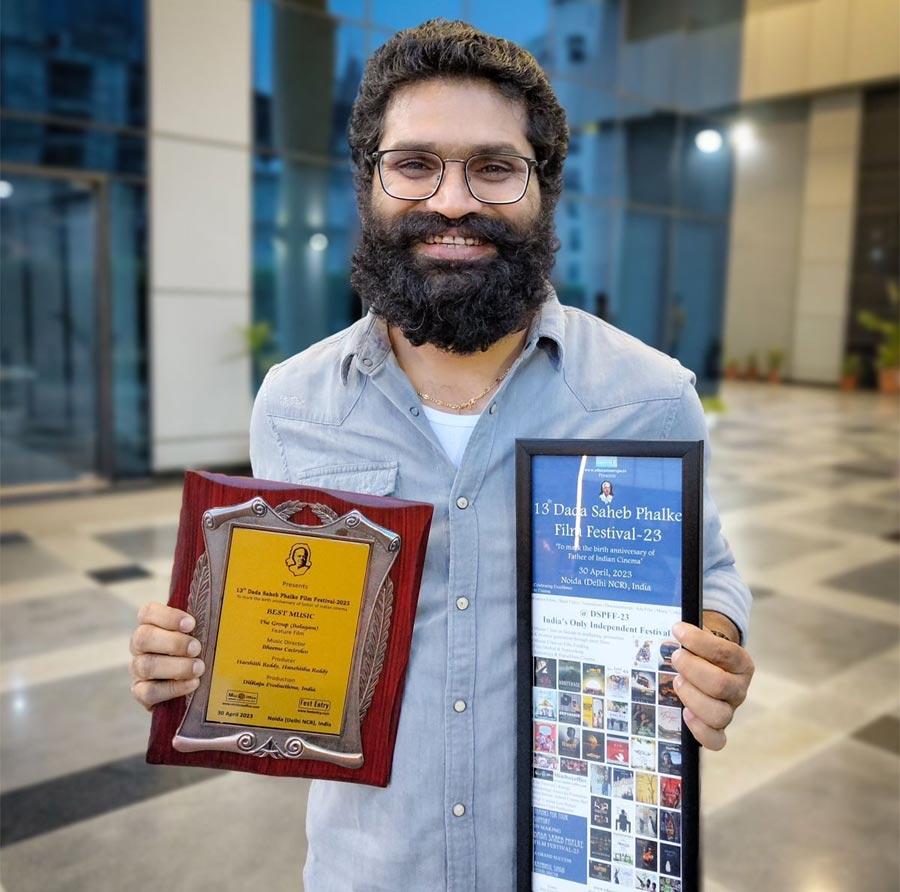 Bheems Ceciroleo wins Best Music director award for Balagam