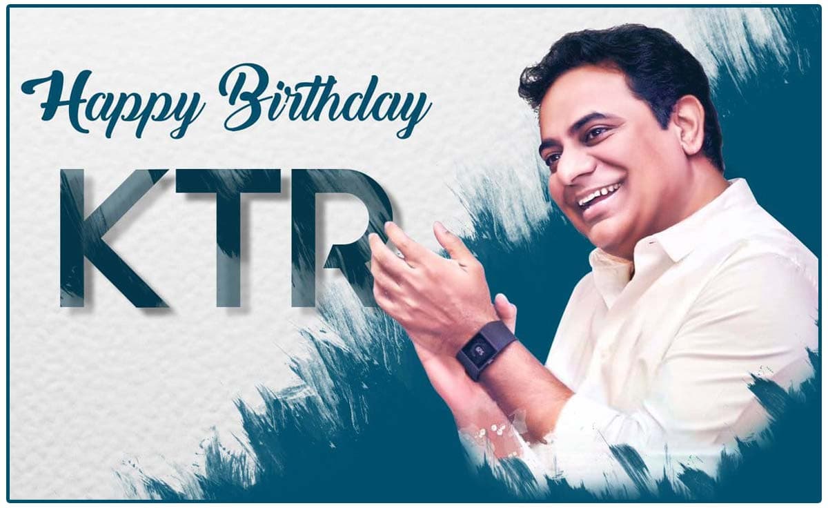 Top Celebrities drown KTR in lovely wishes on his B-Day