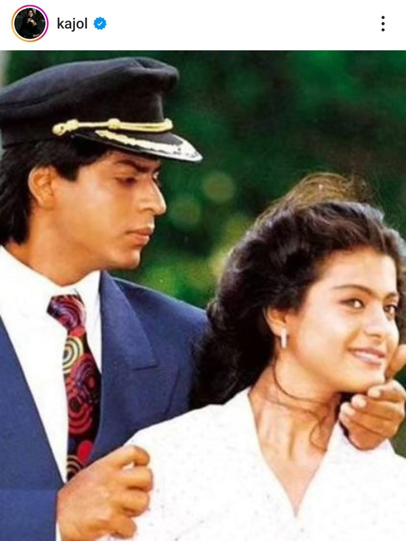 Kajol post on Baazigar, as the film turns 30