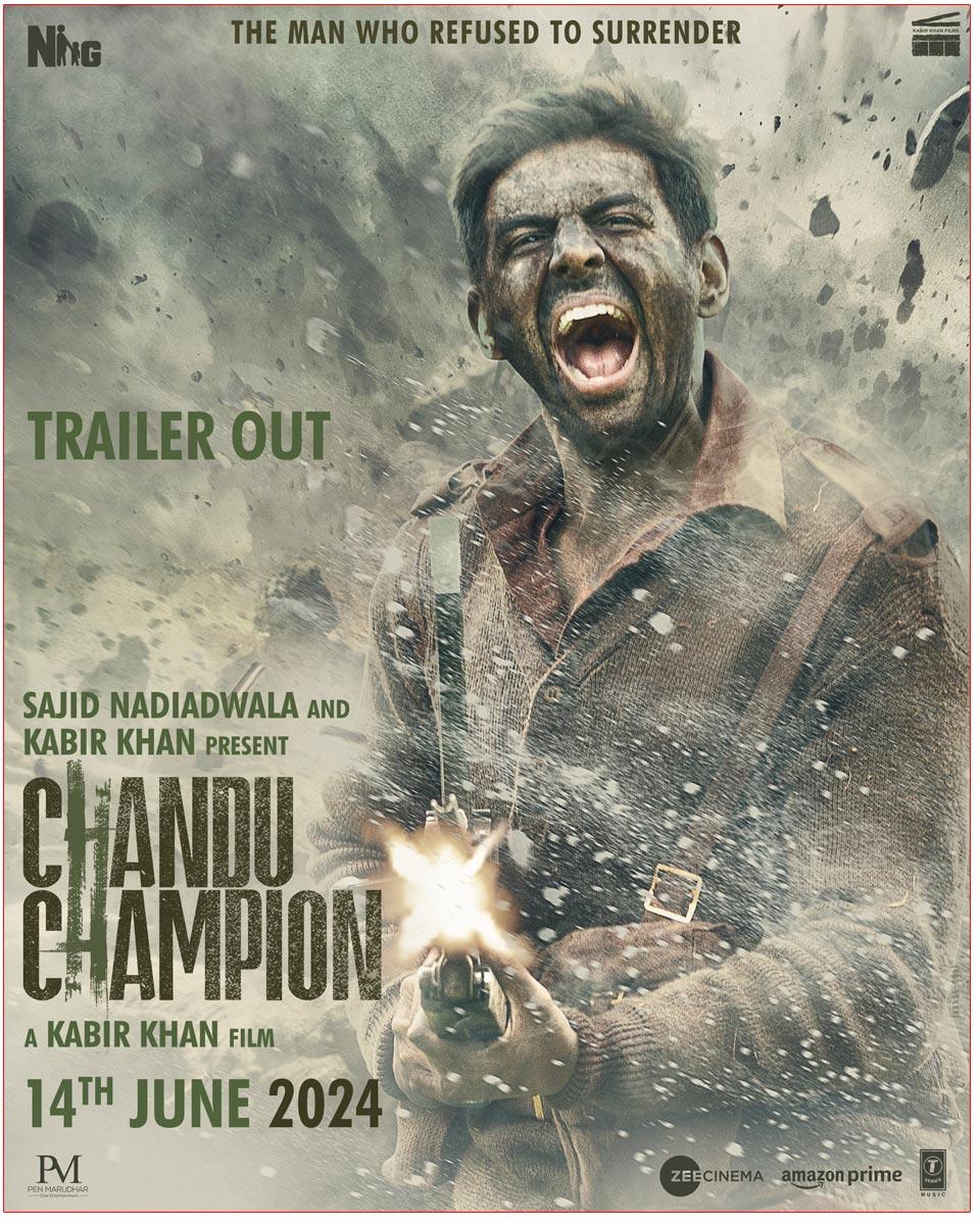 Kartik Aaryan Chandu Champion Trailer Review