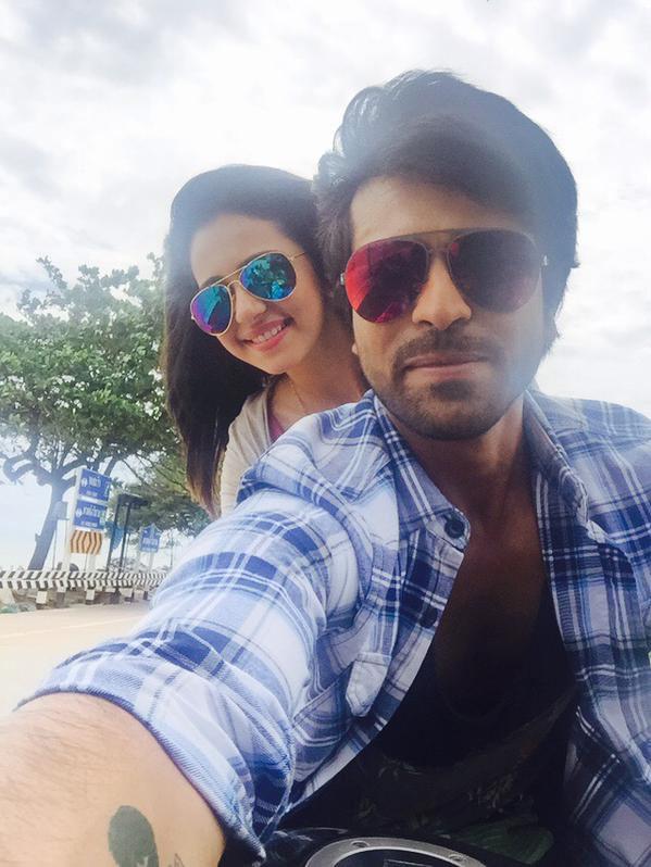 Charan-Rakul's Pic Shared by Producers