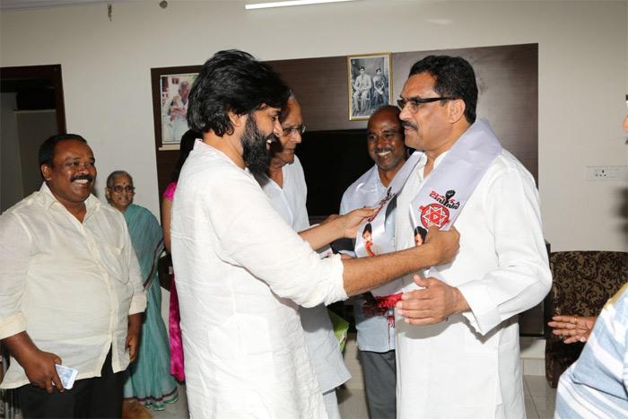 Super Senior Politician's Son Joins Janasena