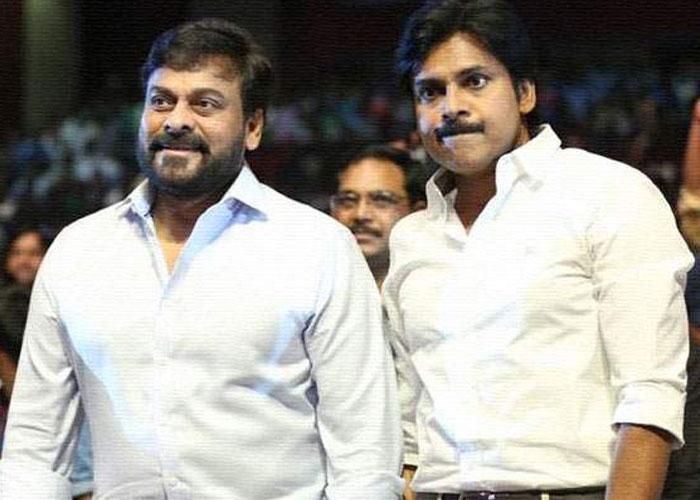 Irony: Pawan Political Meet, Chiru Cine Meet