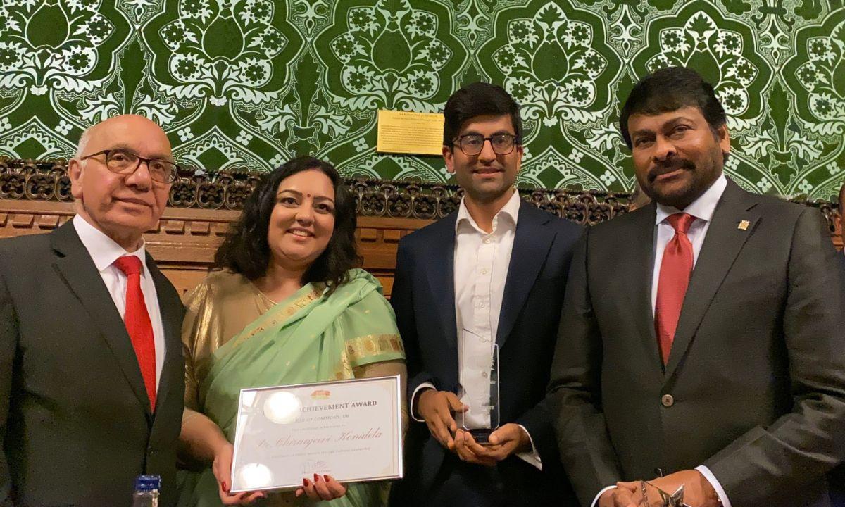London Mega Star felicitated with lifetime achievement award