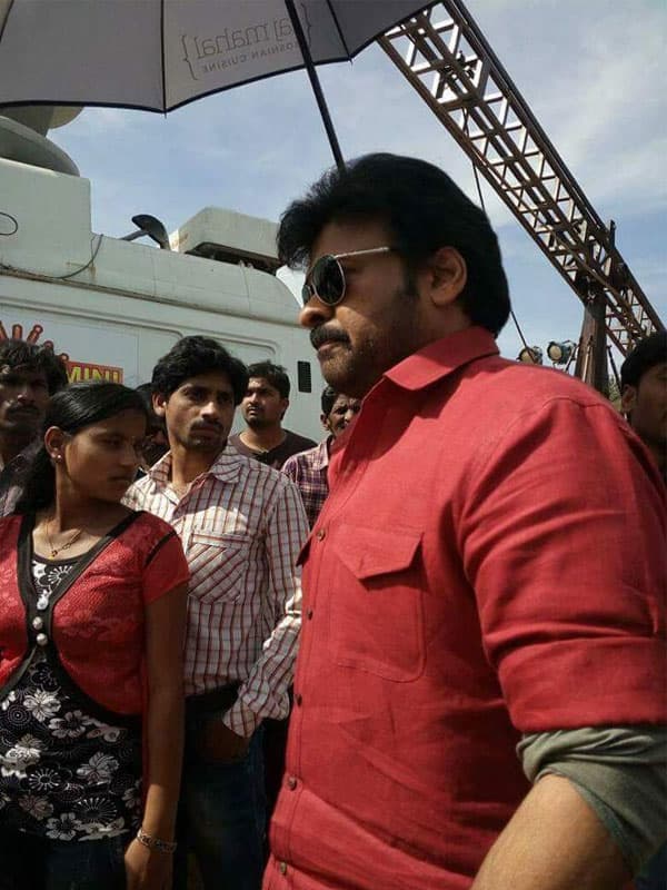 Khaidi 150 Latest Pic of Shooting Spot