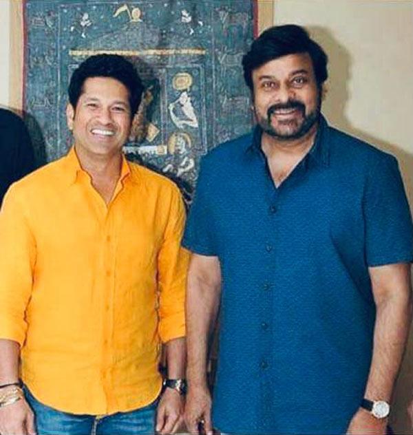 Bharat Ratna awardee delights Mega Star
