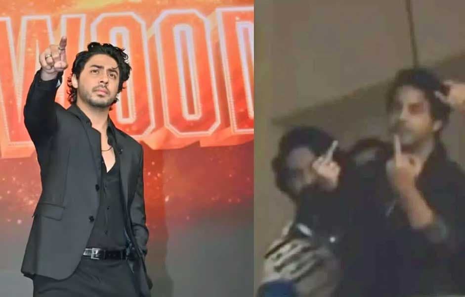 Compliant against Aryan Khan for obscene gesture