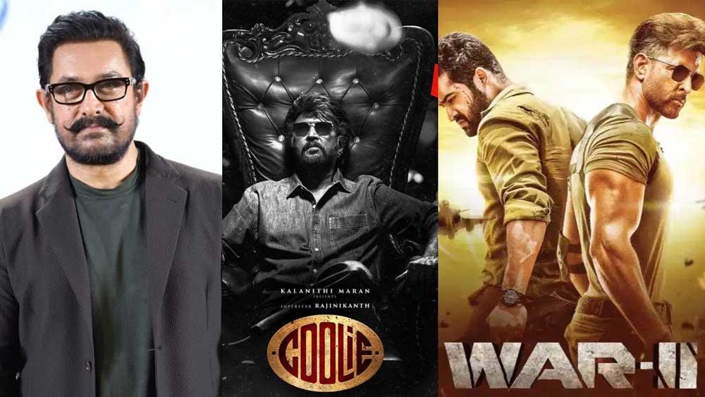 Is Aamir Khan pressurising multiplexes for Coolie against War2