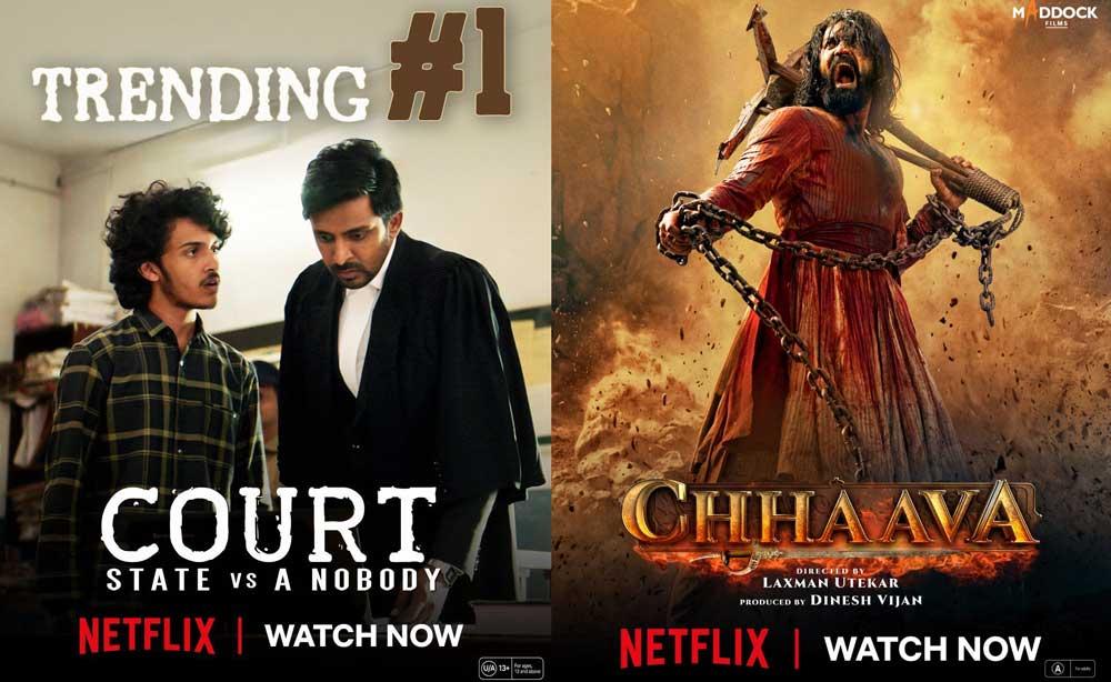 Court Dominates Chhaava on Netflix