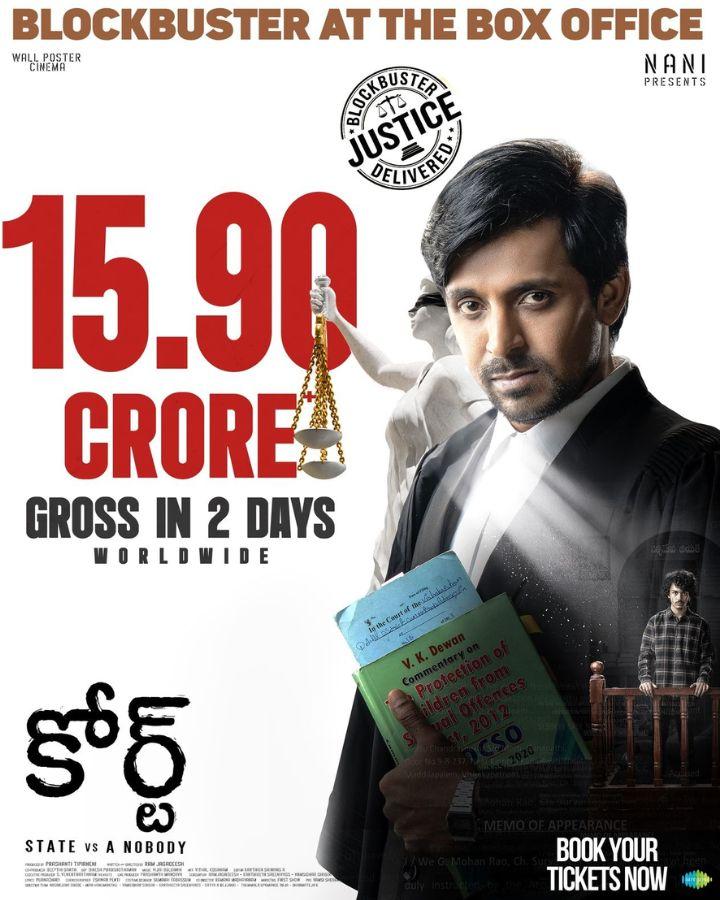 Court State Vs Nobody Grosses 15.90 Cr Worldwide in 2 Days
