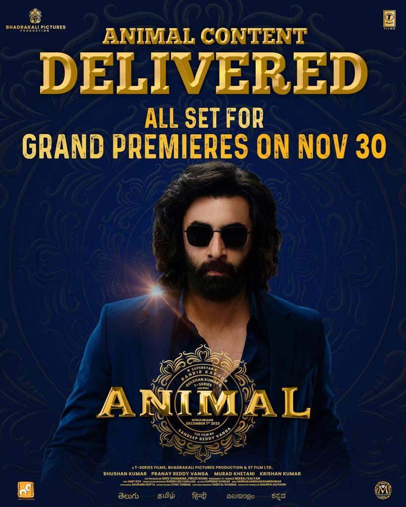 CBFC Suggested 6 Cuts From Animal