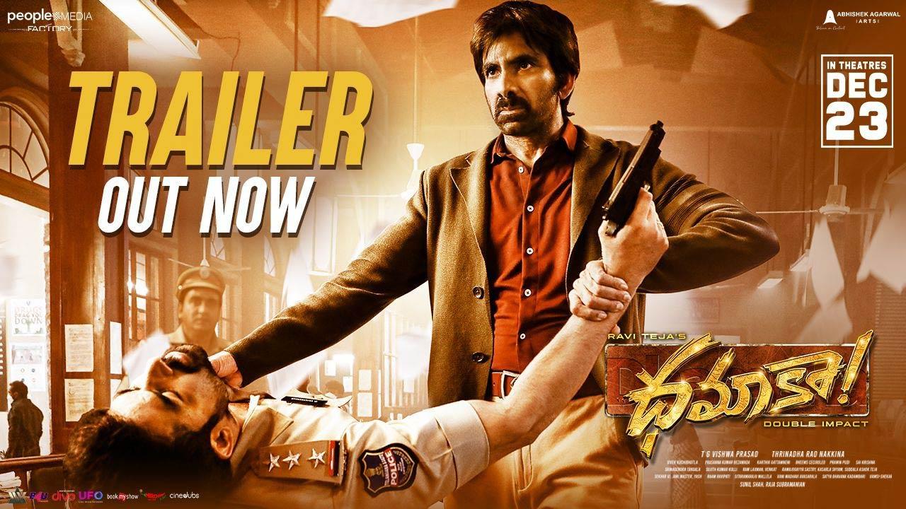 Dhamaka trailer: Ravi Teja mass pataka