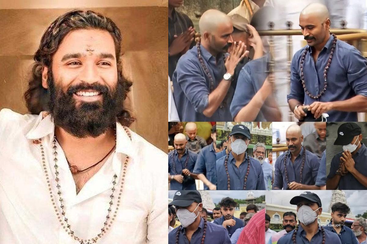 Dhanush new look becomes a talking point
