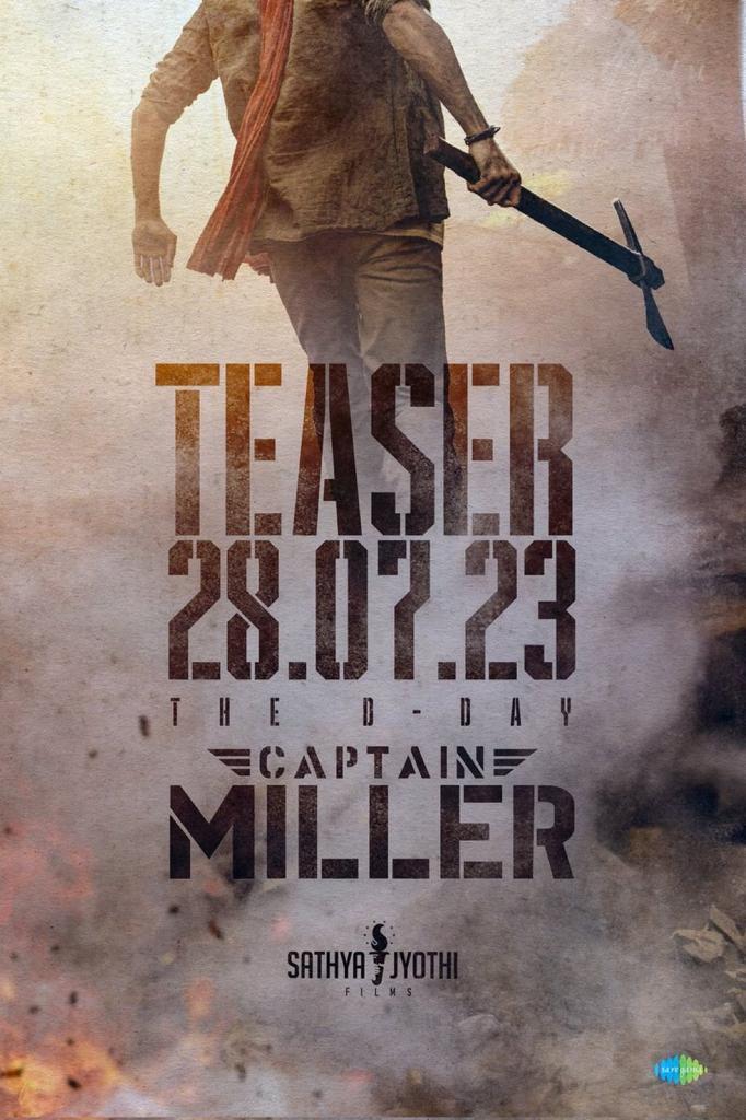 Captain Miller teaser on this date