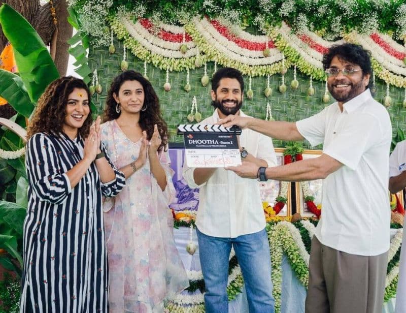 Dhootha 2 Starts With Pooja As Naga Chaitanya Turns Producer