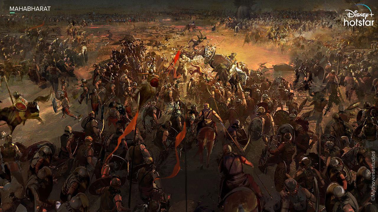 Mahabharat series in association with Allu Entertainments