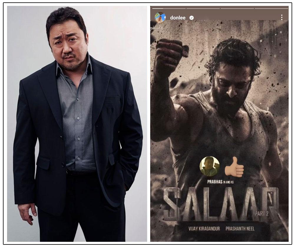 South Korean Actor Don Lee In Salaar 2